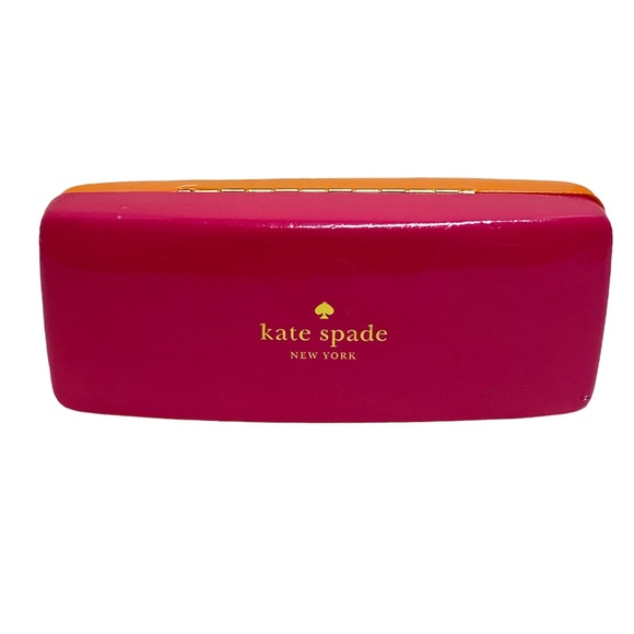 kate spade Accessories - Kate Spade Pink & Orange Eyeglass Case